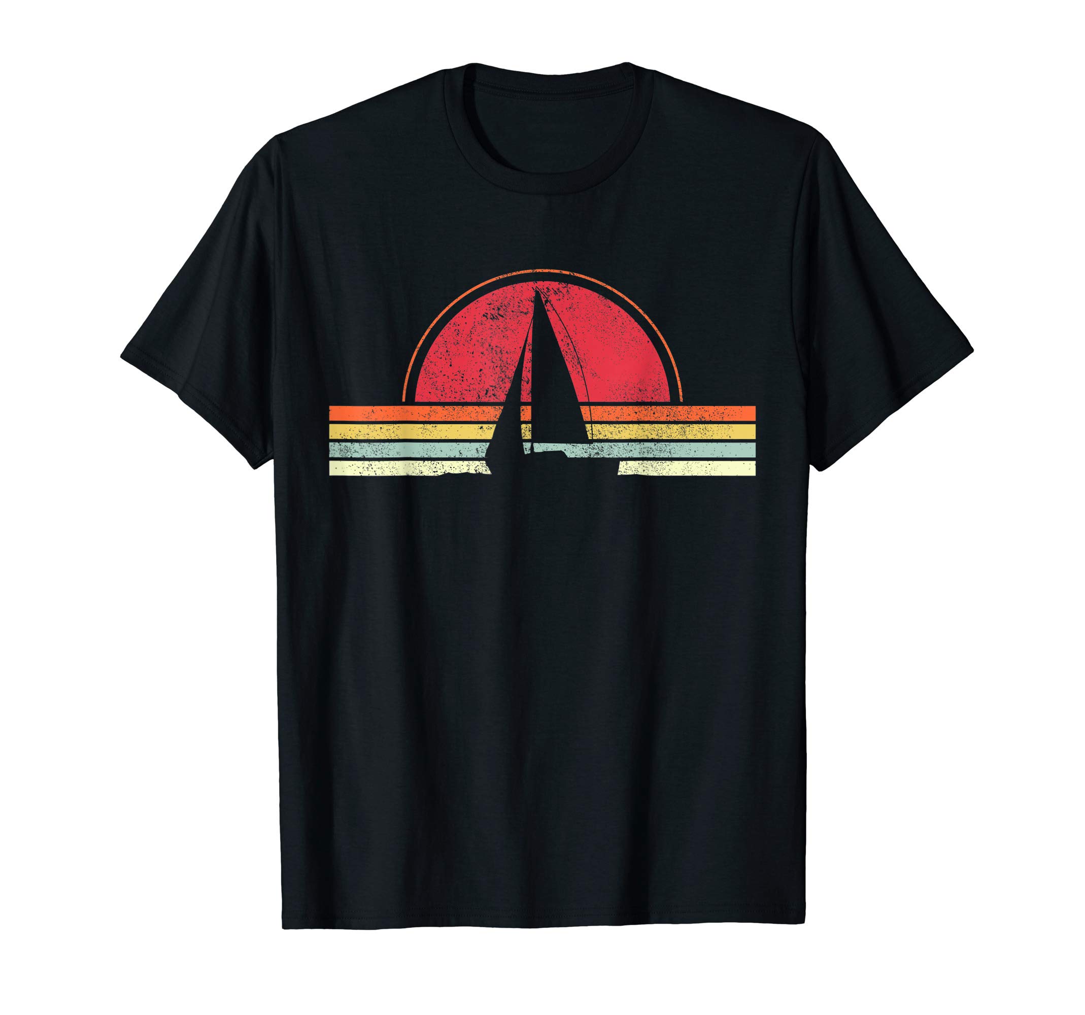 Segeln - T-Shirts & GeschenkeVintage Sailing Shirt Retro Sailing Boat Sailing Gift T-ShirtOEKO-TEX STANDARD 100