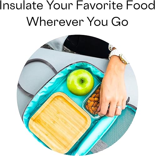 Miniatura 4 de Corkcicle Baldwin Boxer Cooler Lunch Box, Water Resistant Insulated Bag, Perfect for Traveling with Wine, Beer, Ice Packs, and Lunches