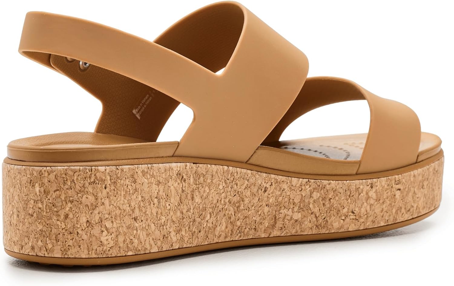 Crocs Women's Brooklyn Cork Low Wedge - Image 4