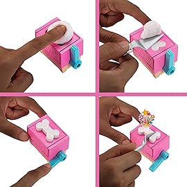 Barbie Doll (11.5-inch Brunette) and Puppy Party Playset with 2 Pet Puppies, Dough, Cake Mold and Accessories, For 3 to 7 Year Olds