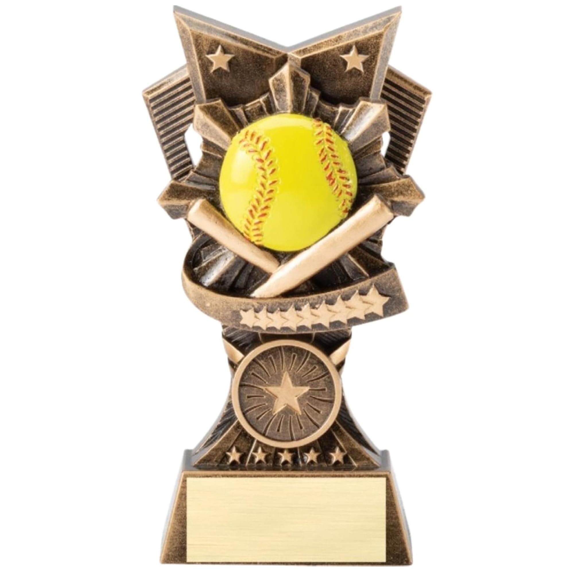 Same Day Awards Champion V Sports Trophy – Custom Engraved 6 Inch Award Recognition for Youth and Adult Sports Team Awards Tournaments End of Seasan