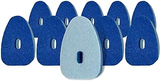 Smilyeez Blue Non Scratch Scrubbing Sponge Refill for use with The Dish Daddy (Reg. TM) Dishwand (10 Pack)