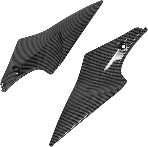 Recorte de panel lateral del tanque de gasolina, 2 piezas de carenado lateral del tanque de gasolina izquierda derecha repuesto para GSX R 600 750