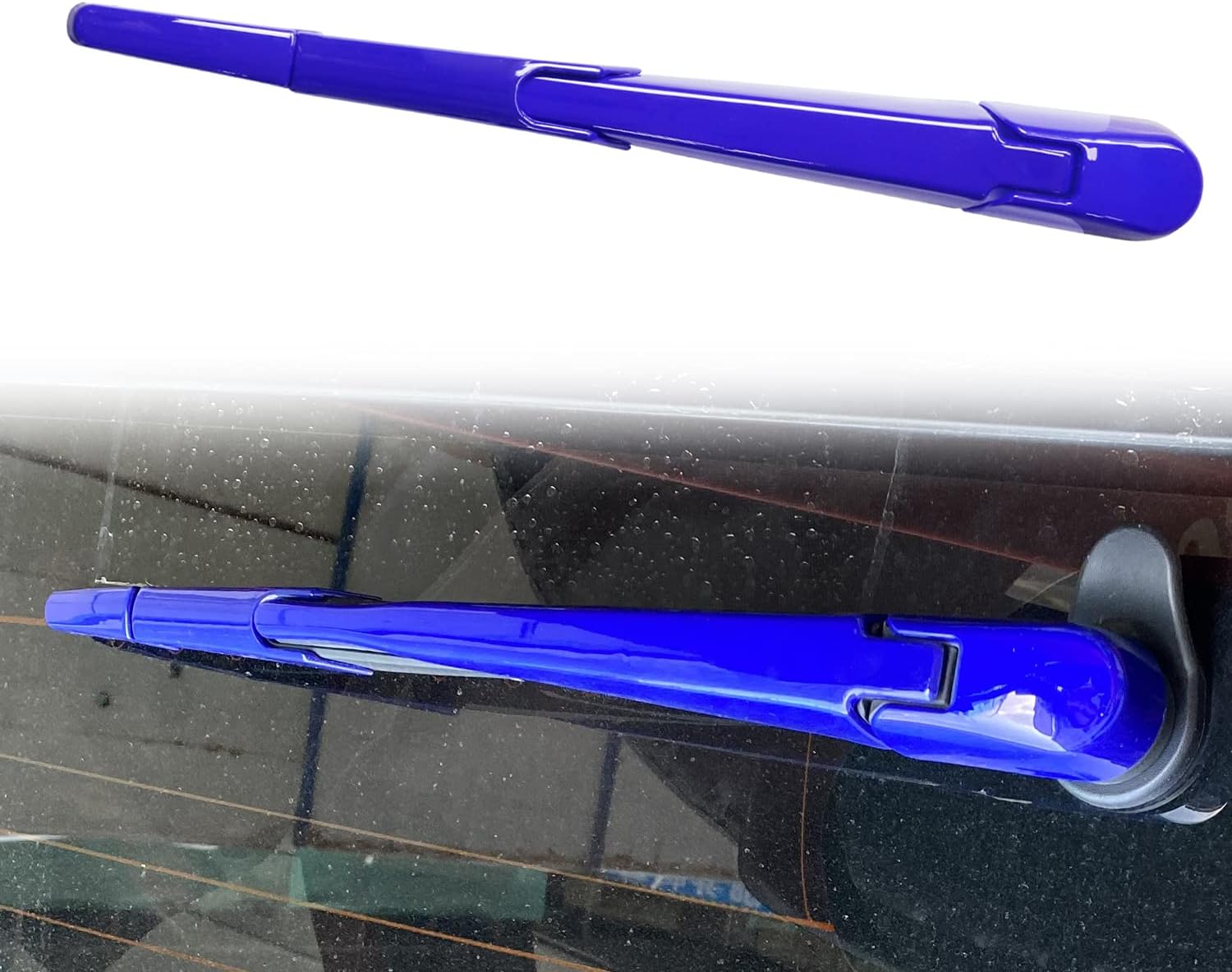 Blue Rear Window Windshield Wiper Arm Blade Cover Jk