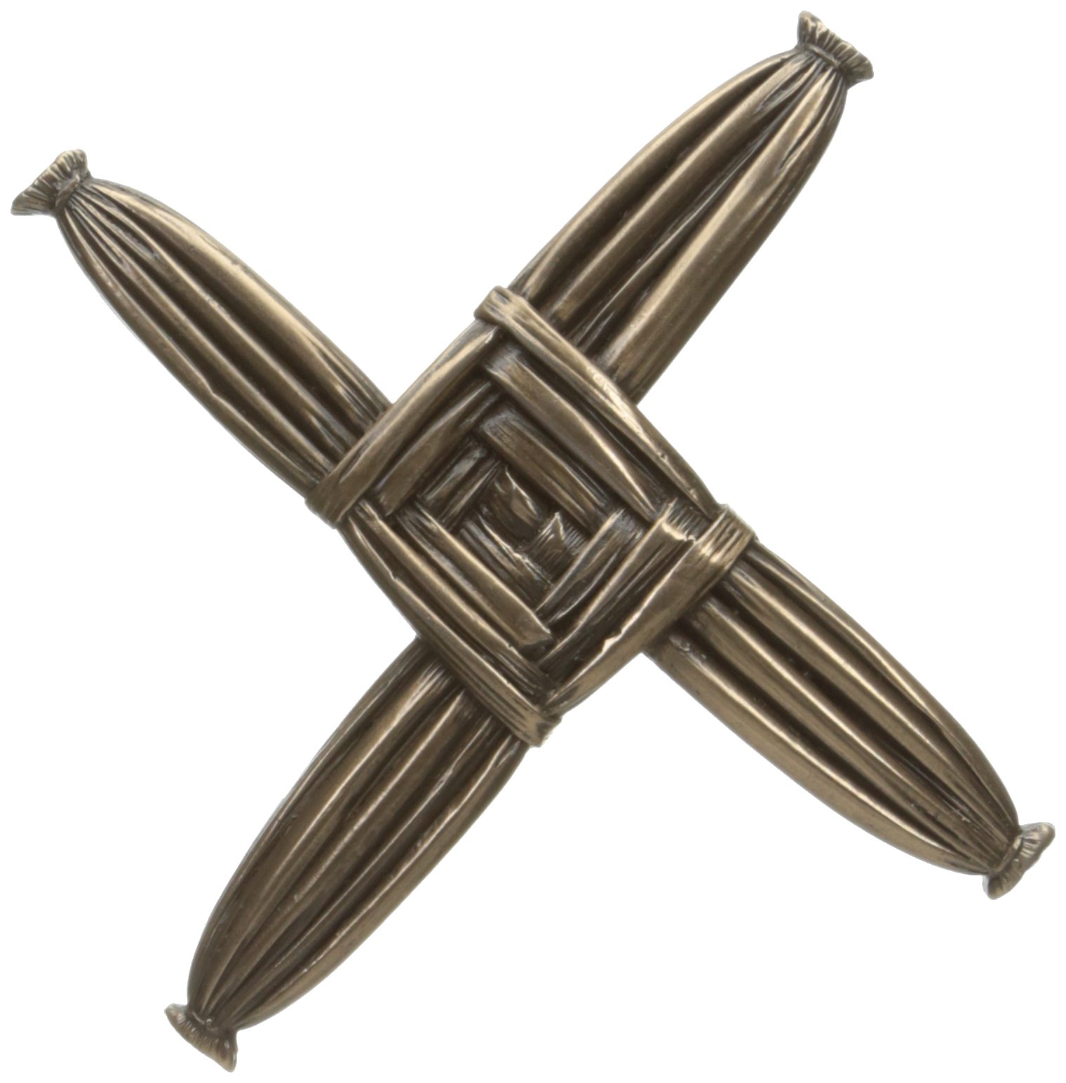 Biddy Murphy St. Brigid Cross Bronzed Wall Hanging - Made in Ireland