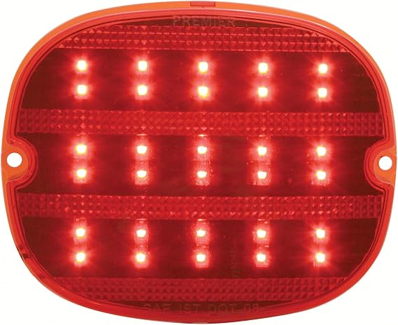 United Pacific CTL9096LED 1990-96 Chevy Corvette LED Tail Light, 1 Pack