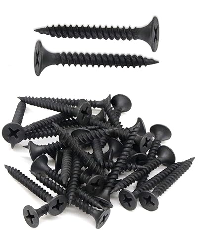 Miniatura 17 de IMScrews Tornillos Phillips de cabeza plana #6 x 1-3/4 pulgadas para paneles de yeso de rosca fina, tornillo de madera de punta afilada, acero al