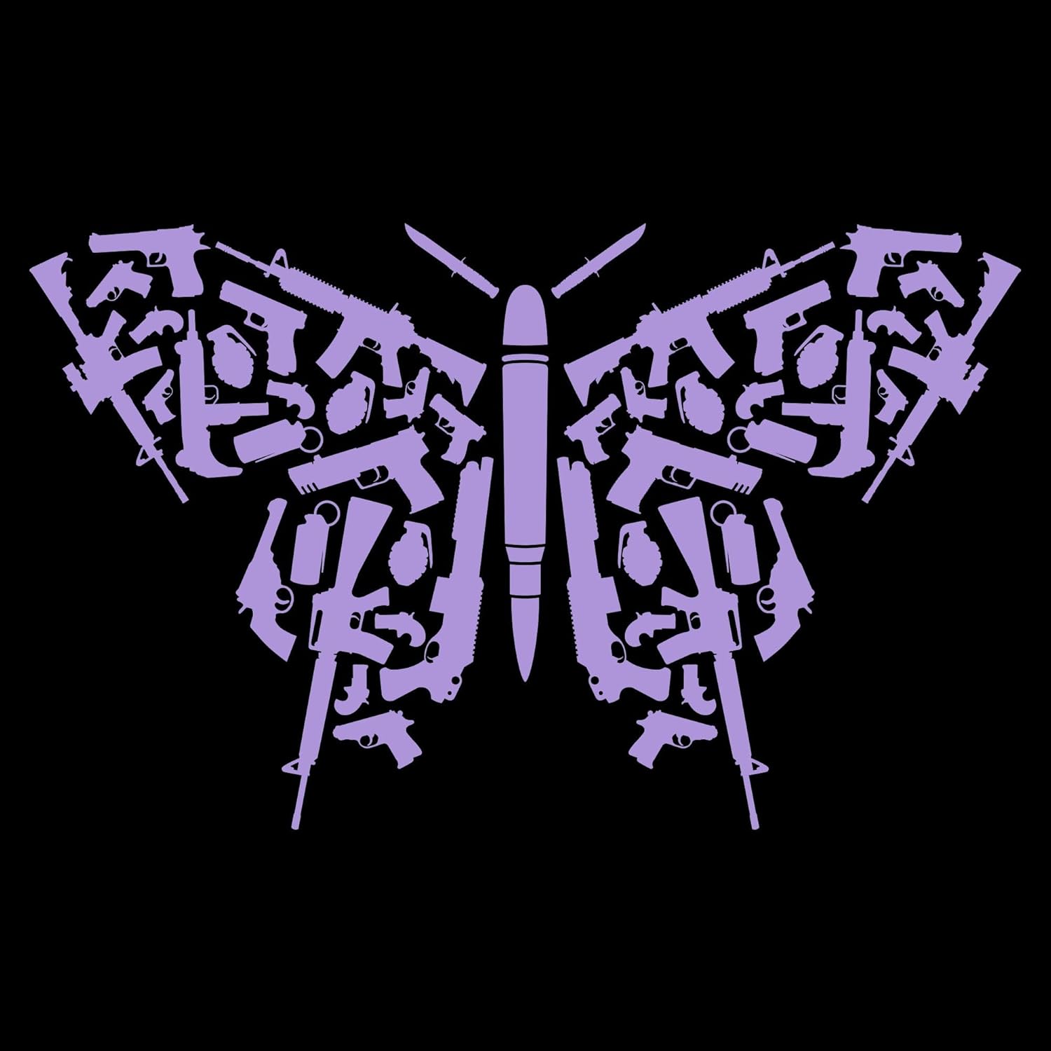 Grunt Style 2A Butterfly Women's Pullover Hoodie - Image 2