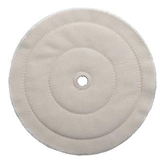 Eastwood Buff Wheel 10 in. Canton Flannel Buffing Wheel 3/4 in. Arbor Hole