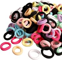 Yoosso 200 db Mini Hajgumi Lányoknak - 20 mm Színes Rugalmas Hajpánt Gyerekeknek, Kisbabáknak - Kényelmes, Fém Nélküli Hajdíszek Különböző F 1