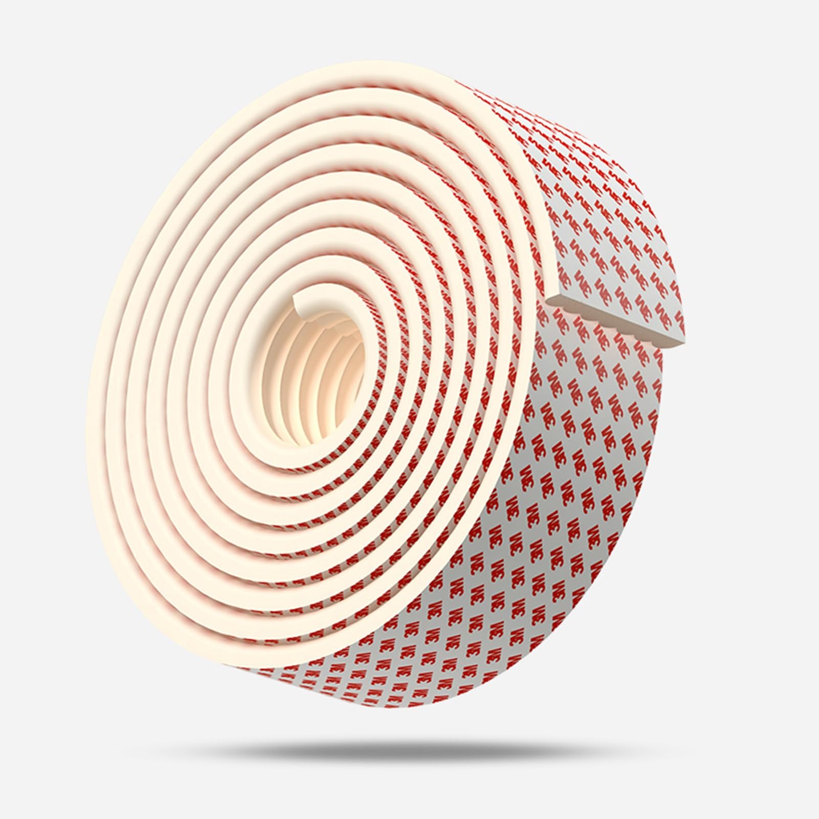 Protezione per Bordi, paraspigoli per mobili e paraurti di Sicurezza per Bordi, Cuscino paracolpi per mobili da Tavolo con Angoli acuti (Whiteb 200 cm)