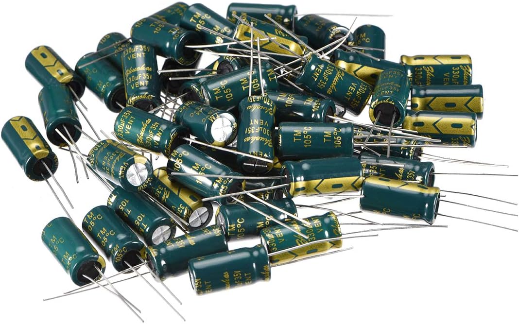 Aluminium Aluminum Electrolytic Capacitor 330UF 35V, For HT At ₹ 4/piece In New Delhi - Foto 3