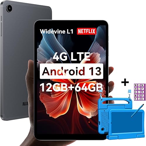 ALLDOCUBE Tablet Android 13, 16 GB (8+8) RAM 256 GB ROM 512 GB Tablet Android expandible, CPU Helio G99 de 8 núcleos, 1920 x 1200 IPS en celda de