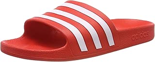 adidas Adilette Aqua, Unisex Adults Slides, Red (Active Red/Ftwr White/Active Red), 6 UK (39 EU)