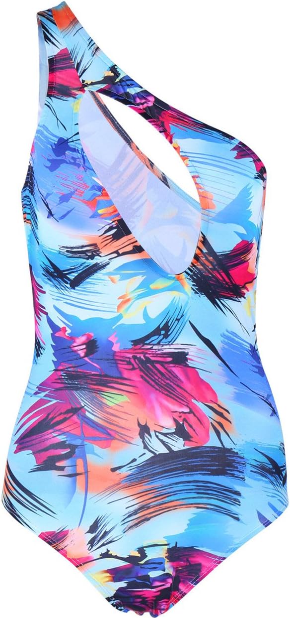 Amadoierly Long Sleeved Jacket Cape Shoulder Swimsuit Summer Europe and America Printing Ink