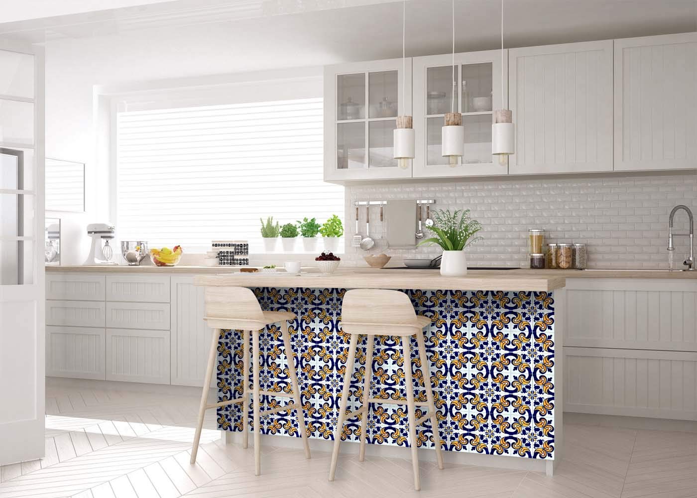 Mi Alma Talavera Tile Stickers – 24 Peel & Stick Wall Decals For Kitchen, Bathroom (5x5 Inch) - View #7