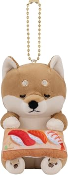Livhao 47301-01 Premium Nemu Animals, Sushi Total Length Approx. 5.1 inches 13 cm, Shiba Inu Kotaro Cute Mascot