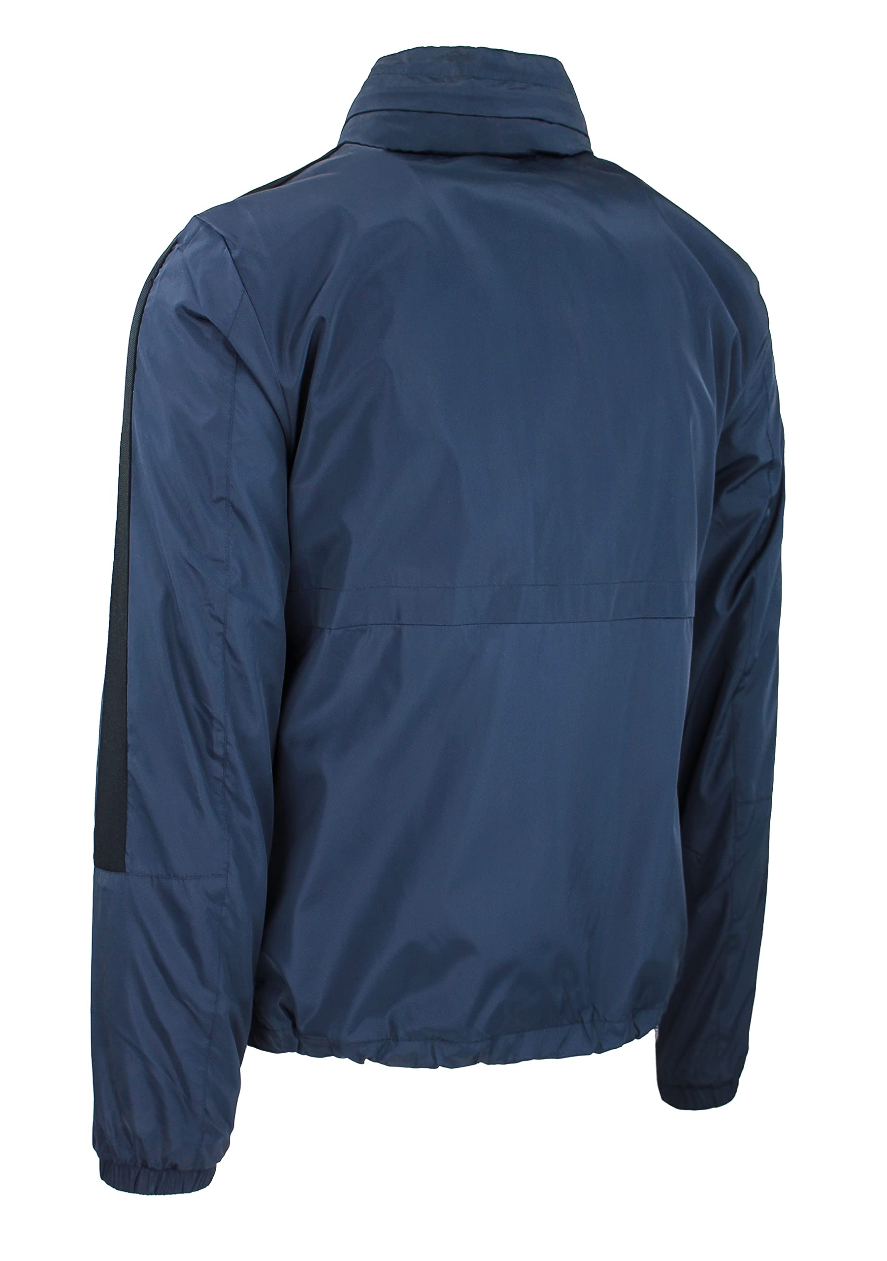 Evoga Giubbotto giacca uomo blu casual slim fit giubbino trench primavera estate