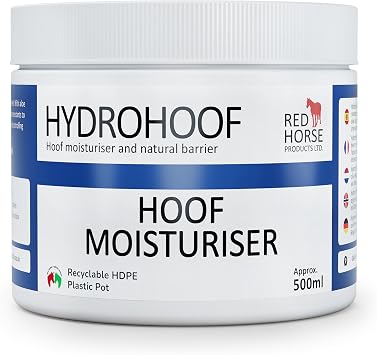 Hydrohoof - Horse Hoof Moisturiser 500ml | Natural Hoof Conditioner and Barrier Cream | Moisture Balancing Hoof Dressing | Nourish & Protect | Natural Hoof Moisture Regulation