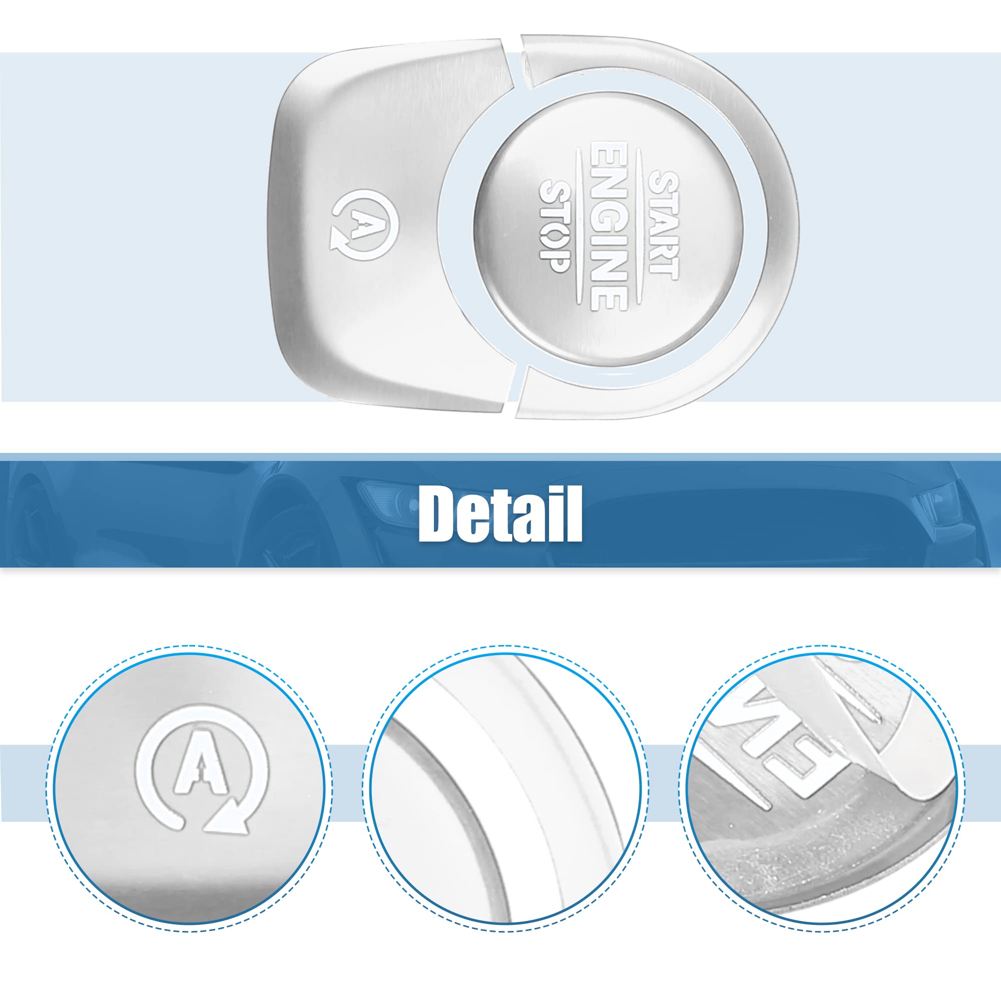 Copri Pulsante Start/Stop Per Mercedes Classe A W177, GLB E GLE W167 - Adesivi Decorativi - Foto 11