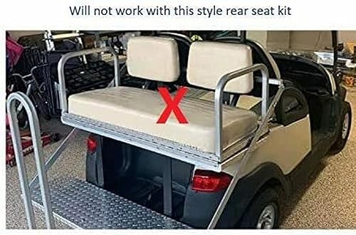 Miniatura 9 de Huskey - 4 fundas de asiento delantero y trasero para carrito de golf EZGO TXT 2014+, Valor Gas y modelos eléctricos, ajuste personalizado, dos