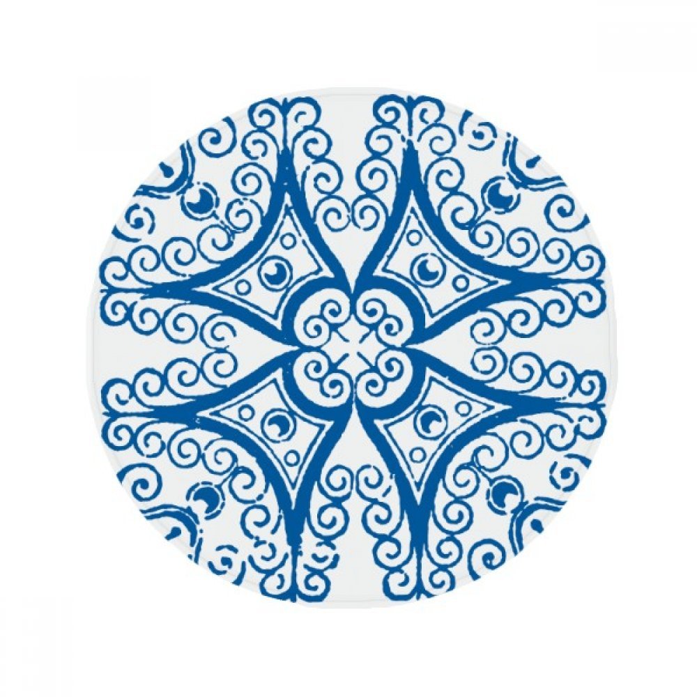 Tapis de cuisine antidérapant Talavera motif bleu pour salon