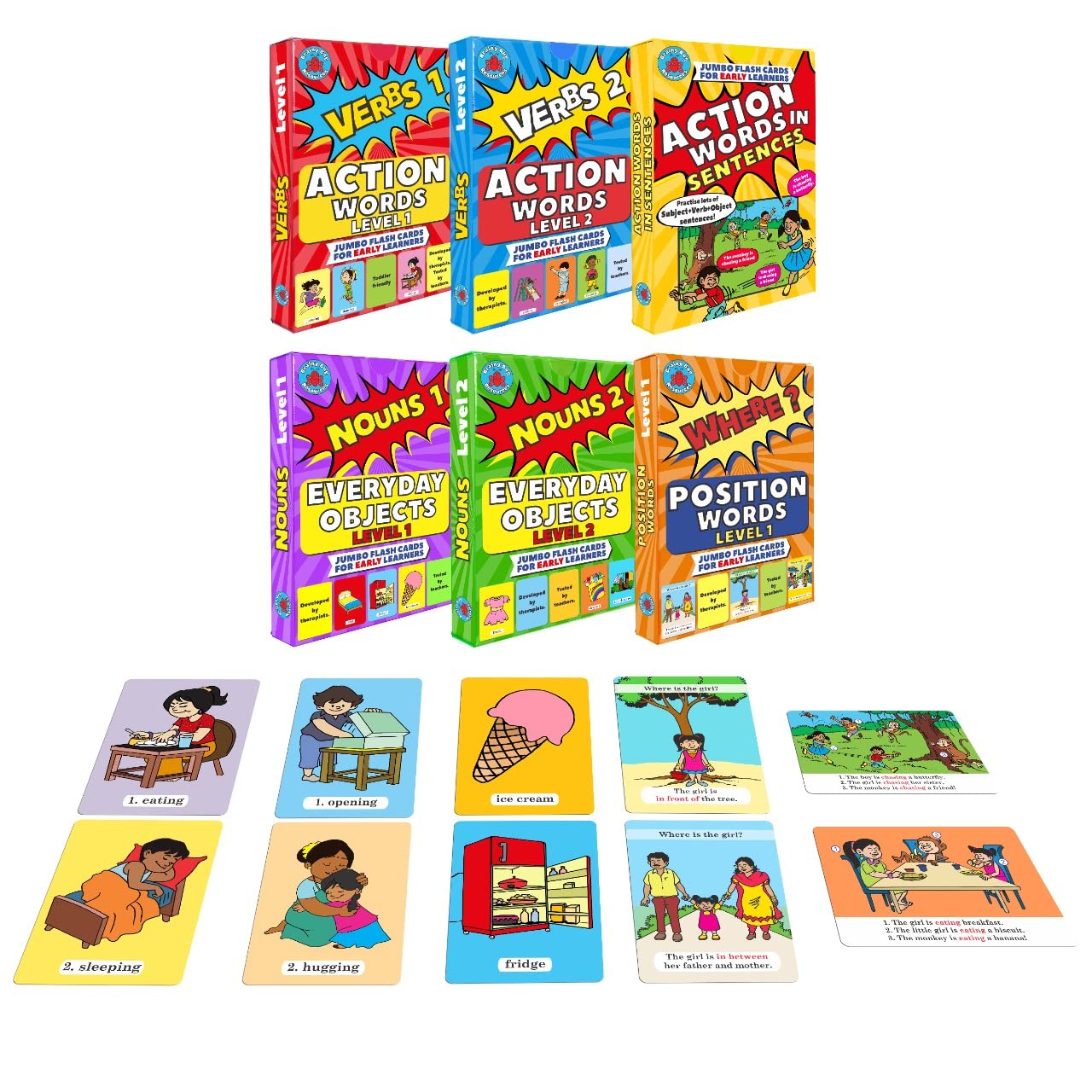 Brainy Bug Resources Adult Language_Skills Educational Flash Cards and Resources for Teaching Language (Essential Language Pack)