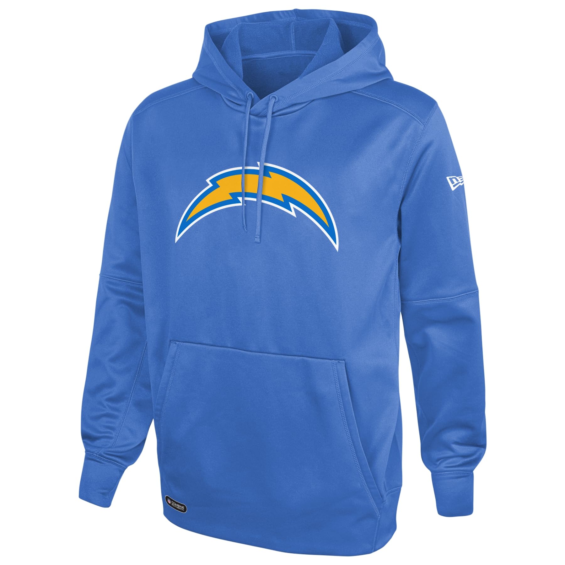 New Era NFL Men's Recognition Team Colors Pullover Performance Fleece Hoodie, Los Angeles Chargers, Small