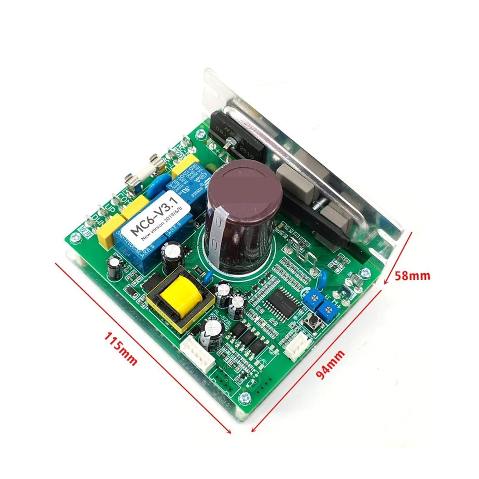MC6-V3.1 Controller Del Tapis Roulant MC6 V3.1 MC6V3.1 Scheda Di Controllo Del Tapis Roulant Scheda Di Alimentazione Scheda Di Alimentazione Drive(220-230 vdc)