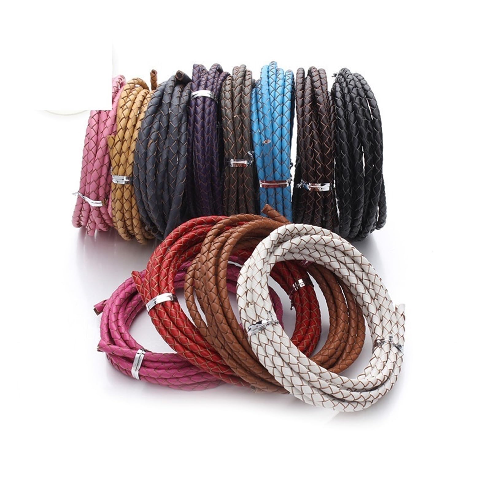 PU Leren Koord 10 Meter – 1,0 Mm, Bruin, Slijtvast, Ideaal Voor DIY Armbanden, Kettingen En Sieraden, Verkrijgbaar In 7 Kleuren En 3 Diktes