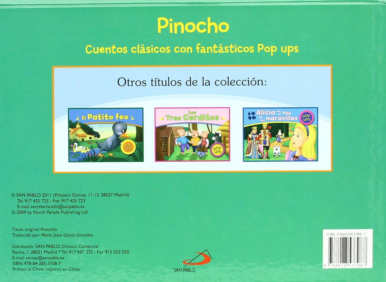 Pinocho (clásicos en pop-ups)