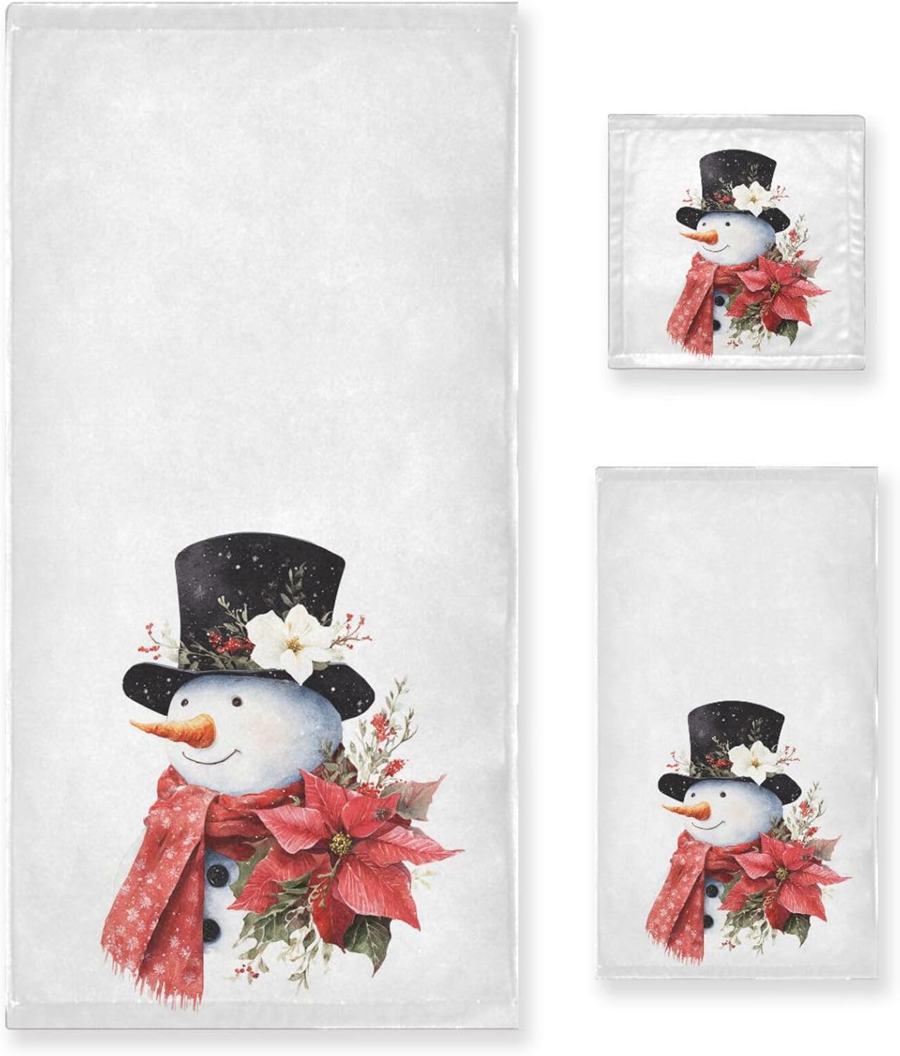 Teal Turquoise Marble Towel Set 3 Pcs Gold Blue Marbling Stone Bath Hand Towels Washcloth Soft Thin Durable Towel Multipurpose for Home Bathroom Hotel Gym Swim Spa Decor