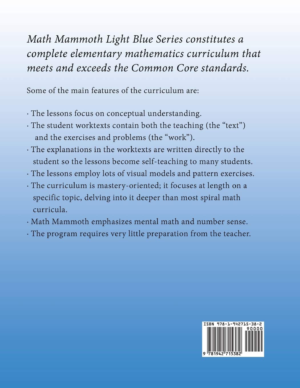 Math Mammoth Grade 6-B Worktext