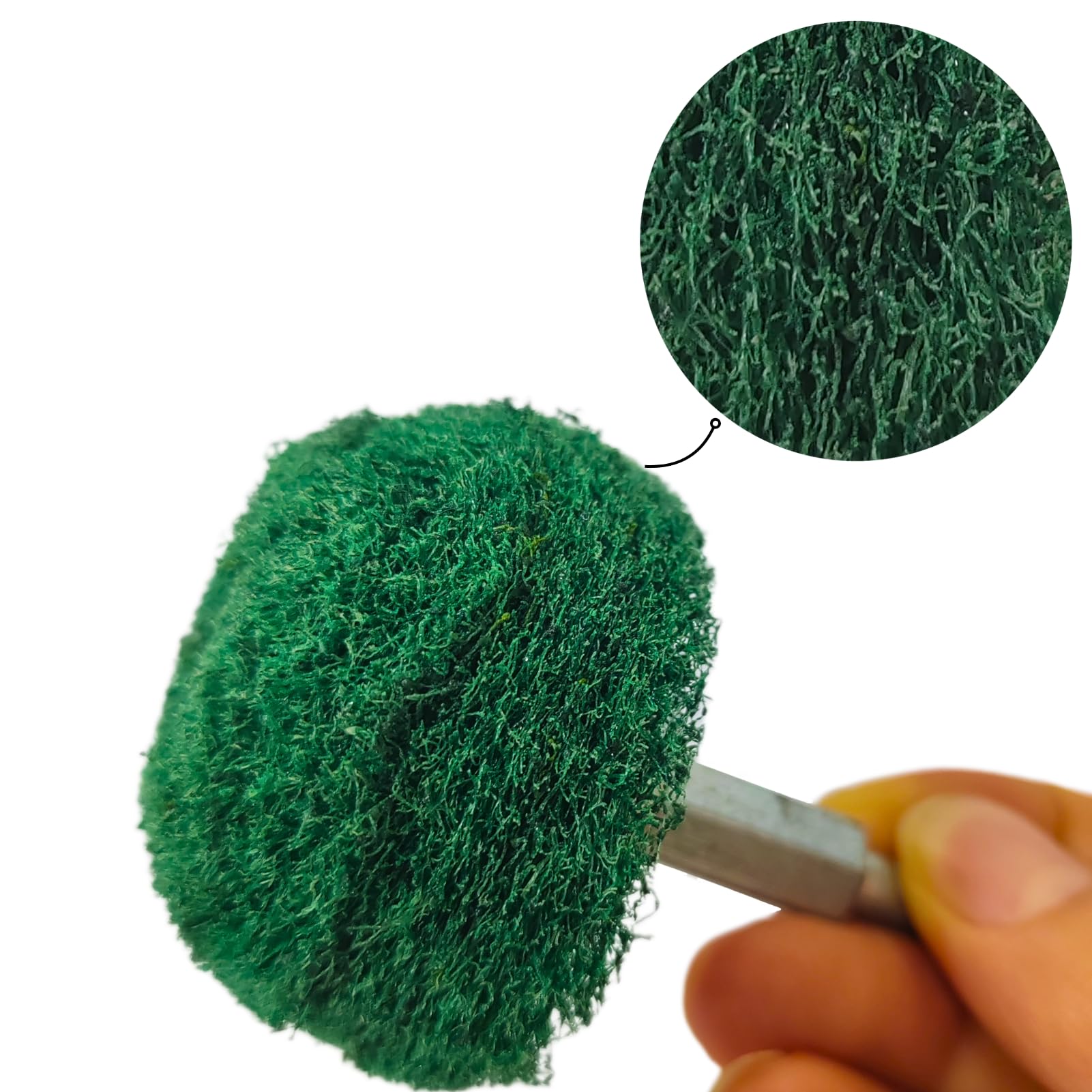 Buffing Wheels - 5 Pack 2" Abrasive Polish Wheels -5