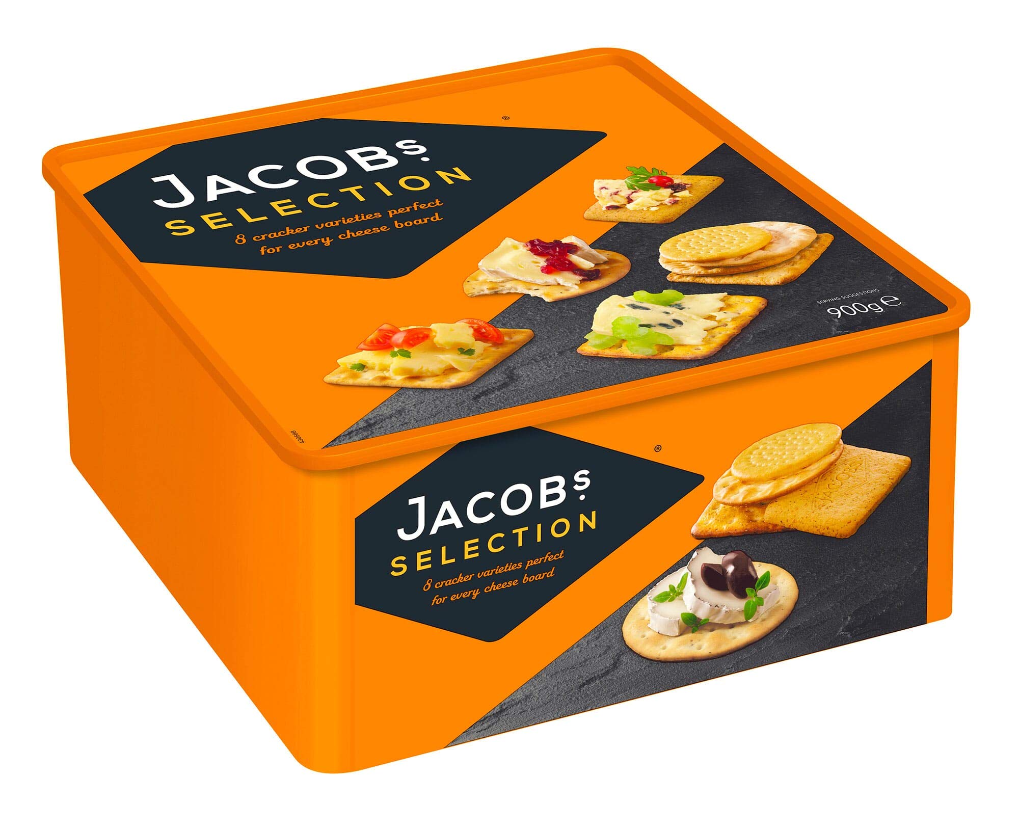 Jacobs ciasteczka do sera (900 g x 6 opakowań)