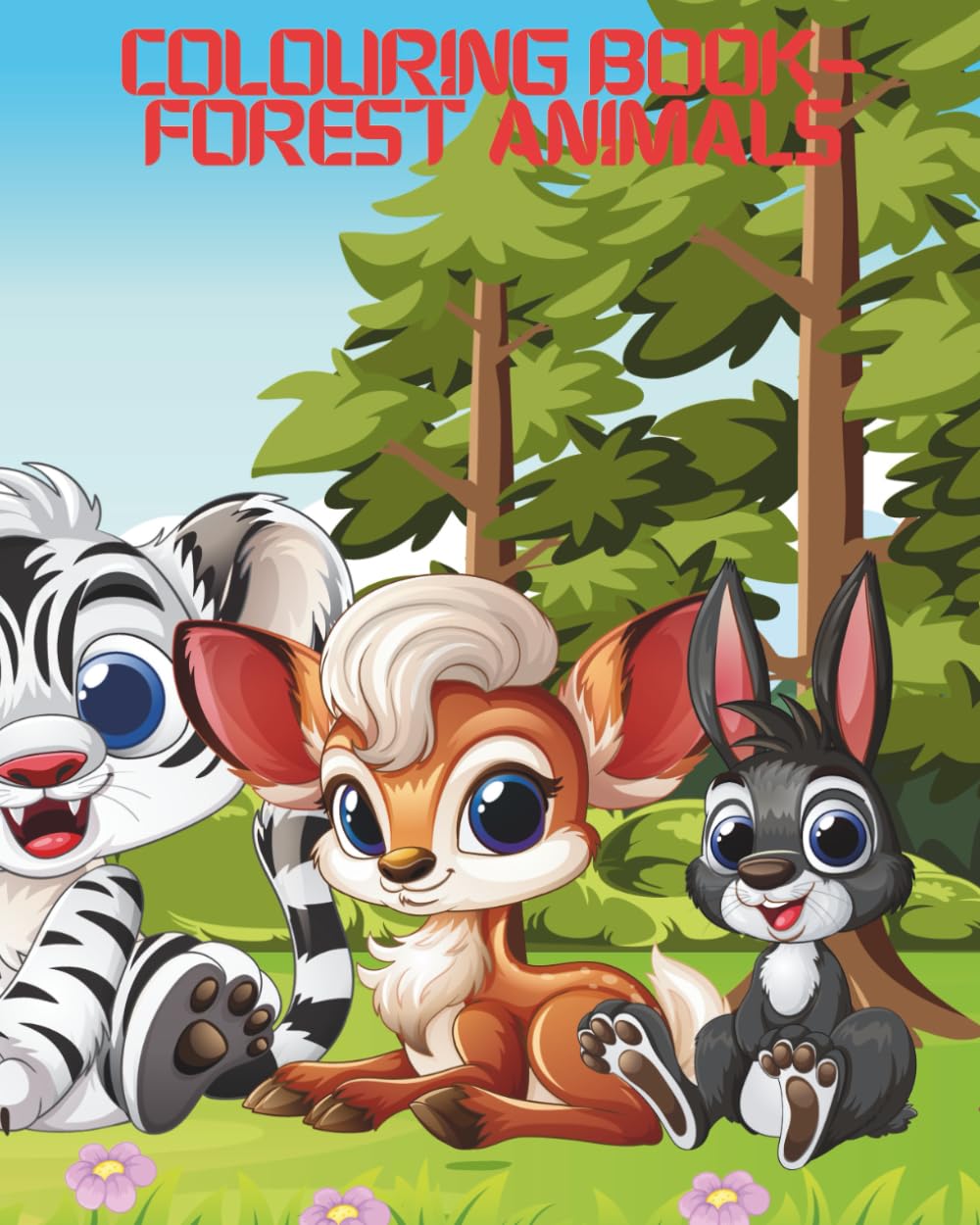 COLOURING BOOK-FOREST ANIMALS