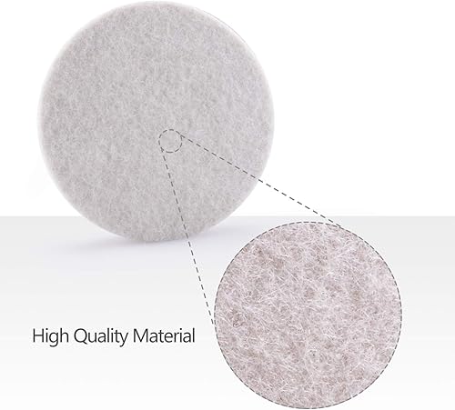 Miniatura 3 de Almohadillas de pulido de vidrio de 5 pulgadas, 10 unidades de discos de fieltro de lana, almohadillas de pulido de vidrio, discos de lijado con