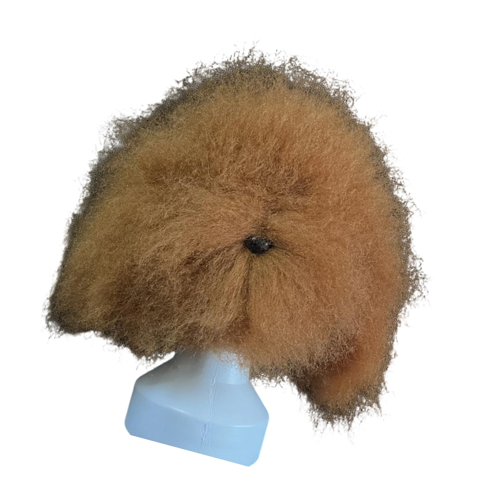 BOYANDM Synthetic Fiber Dog Grooming Head Model for Training Scissors and Styling Practice on Small Dog Training Tool Pet Practice Head Model