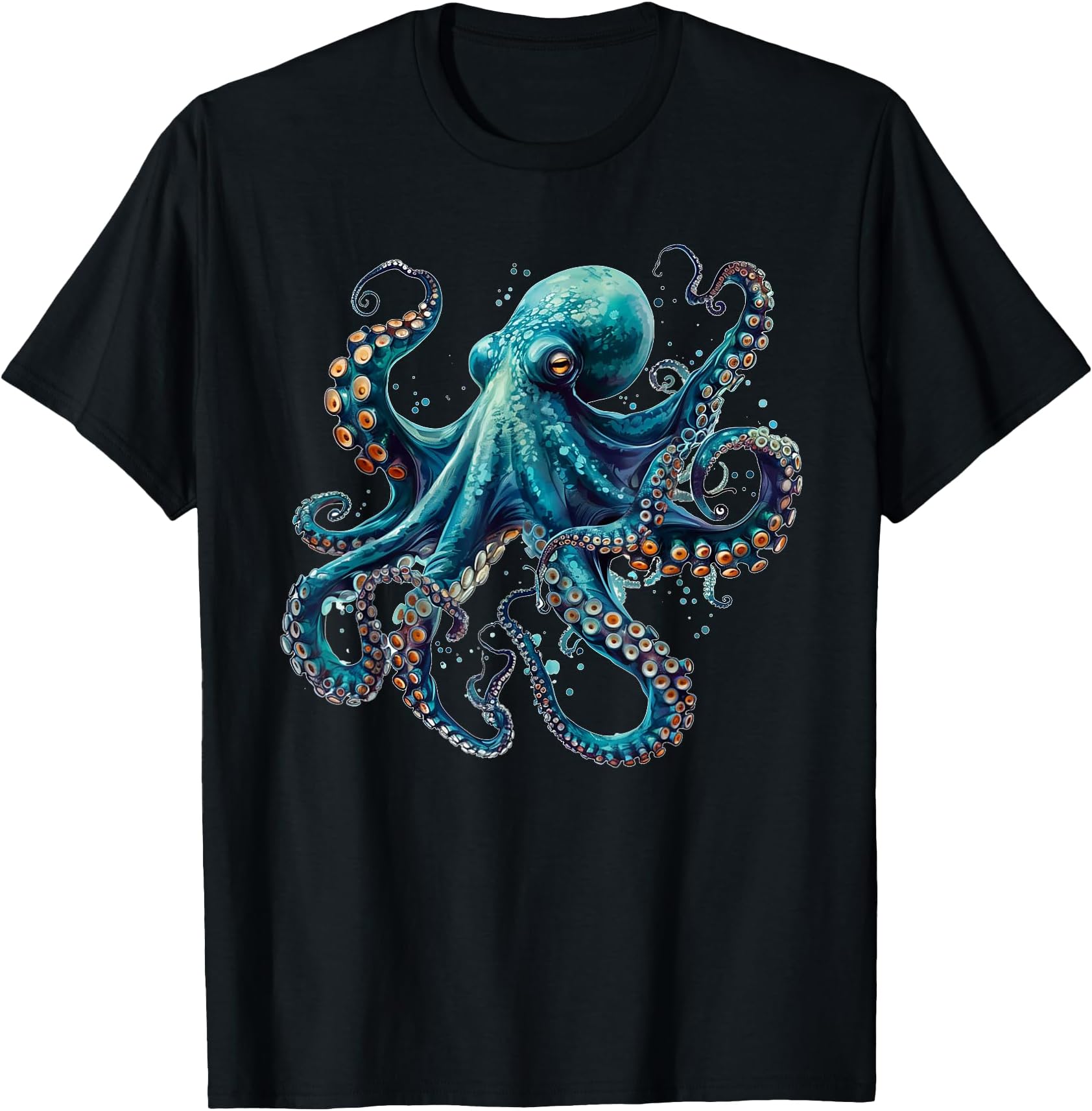 Cool blue octopus T-Shirt
