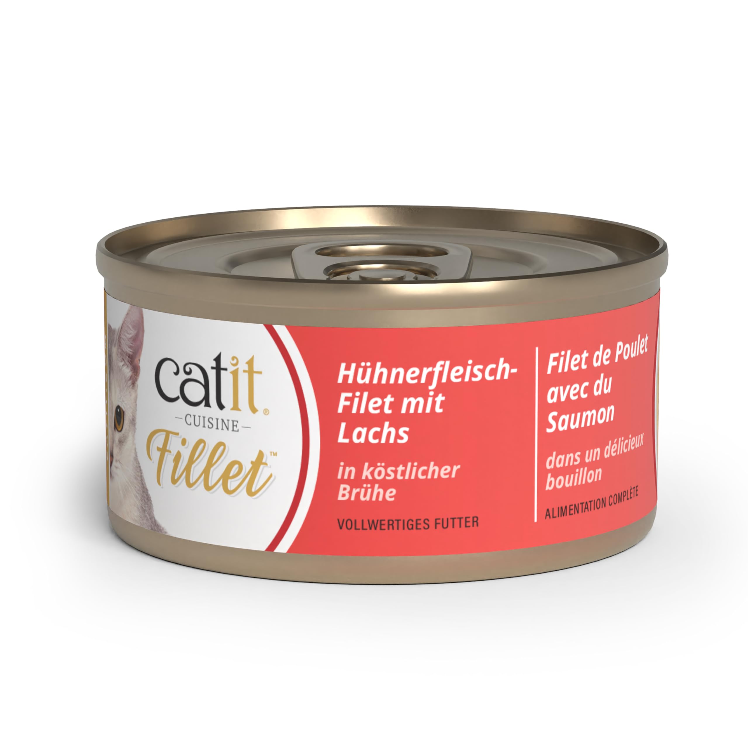 Poulet au Saumon Catit Cuisine riche en protéines oméga 3