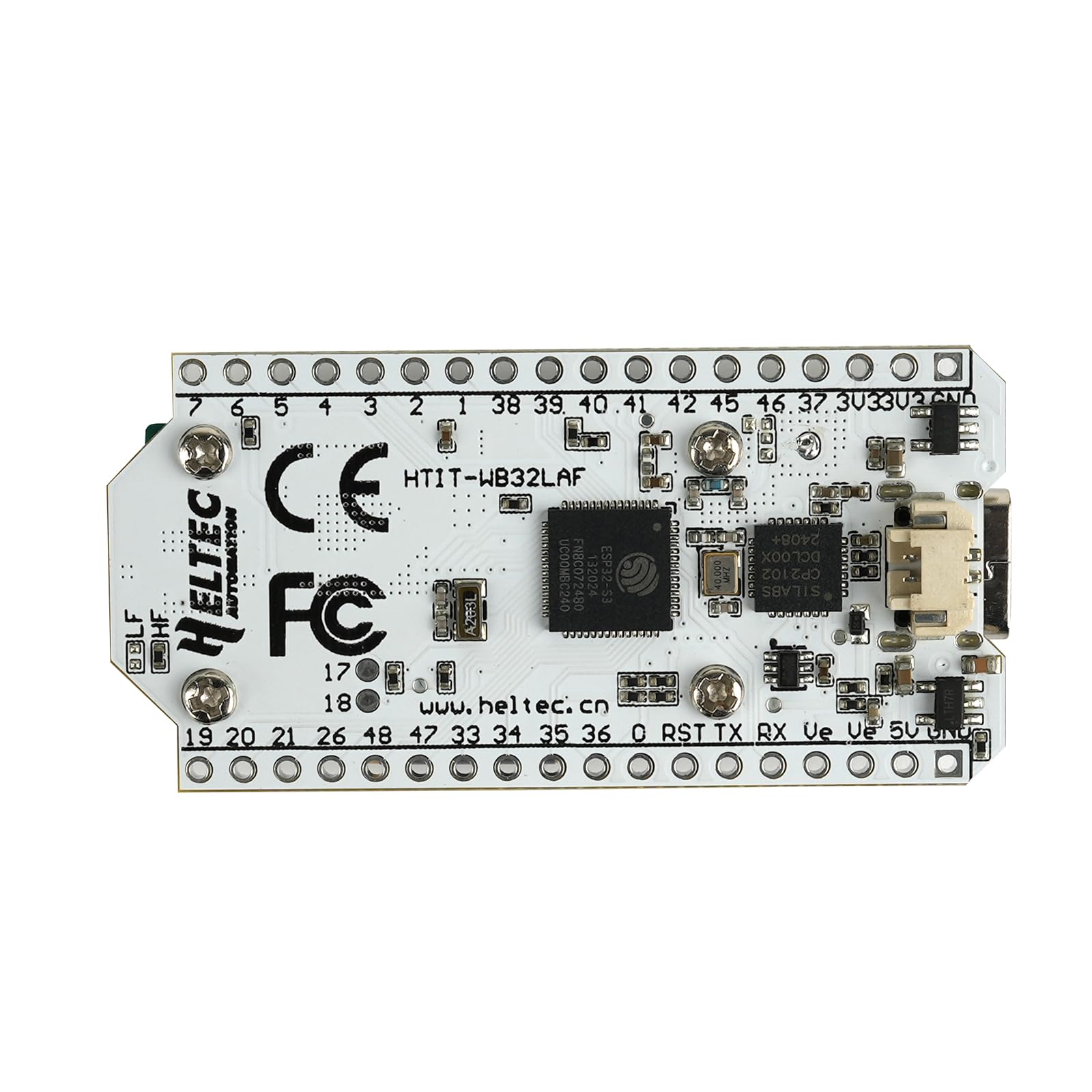 Heltec LoRa32 V3 Node Development Board LoRa 32 SX1262 ESP32-S3 WiFi BLE avec antenne mâle 5DBi SMA pour clavier maillé