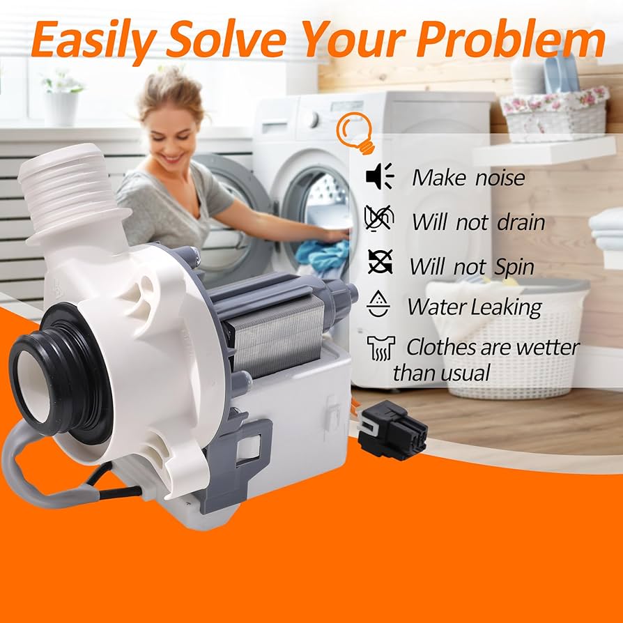 Amazon.com: 290D1201G002 24052019 Washer Drain Pump Motor