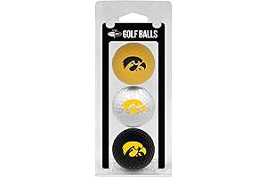 Iowa Hawkeyes NCAA Golf Balls - 3-Pack