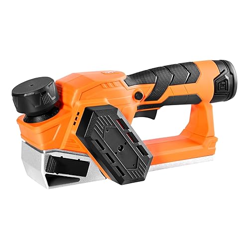 VEVOR Rabot Électrique sans Fil Largeur Coupe 56 mm Raboteuse