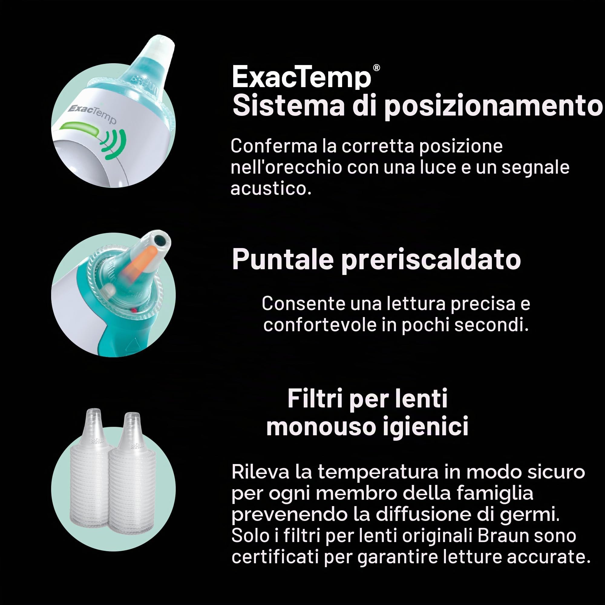 Braun termometro auricolare