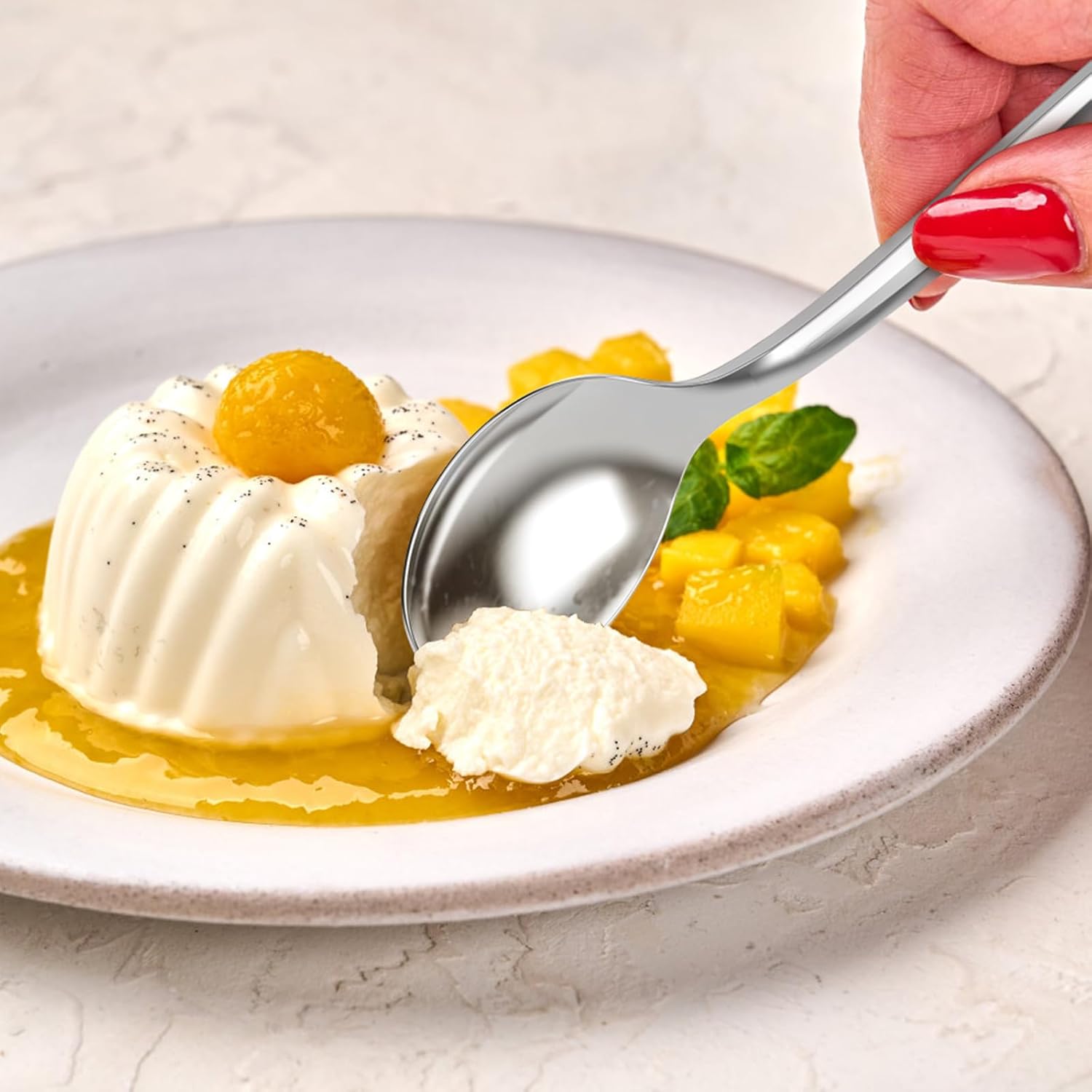 200 Count Heavy Duty Silver Plastic Silverware, 100 Forks, 50 Spoons, 50 Knives, BPA-Free, Heat Resistant, Disposable Plastic Utensils Set Cutlery Set, Plasticware Bulk - Image 7