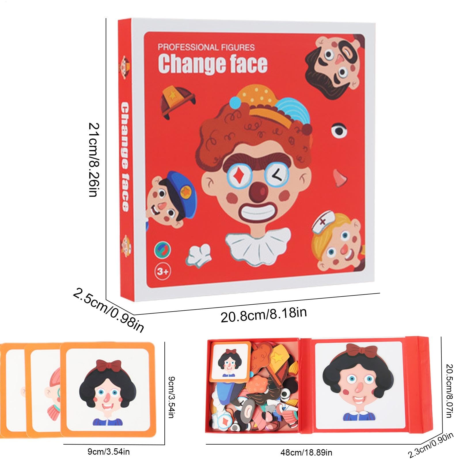 Magnetpuzzlespielzeug, Magnetpuzzle,Hölzerne magnetische Puzzle -Reise -Reisempfänger -Aufkleber | Pädagogisches Lernspiel Matching Puzzle Board für Weihnachten, Ostern