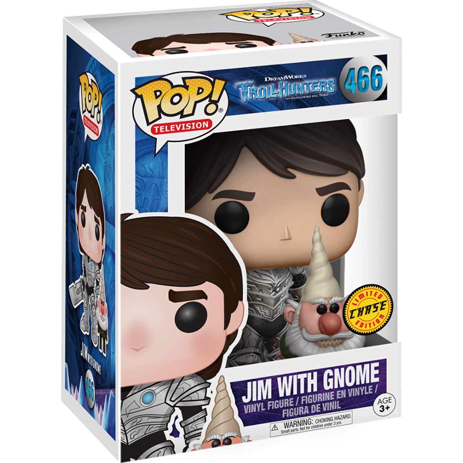 Funko Pop! TV – Jim Con Gnomo (Chase) Bundle – Figura In Vinile Da 9,5 Cm Con Custodia Protettiva ToysDiva – Serie Troll