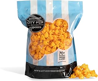 Cheese Gourmet Popcorn | 6 Cups Total | Made From Scratch, Made in USA, & GMO-Free | Great as a Snack, Gift, Thank You, & Movie Night - (4.72oz Total)