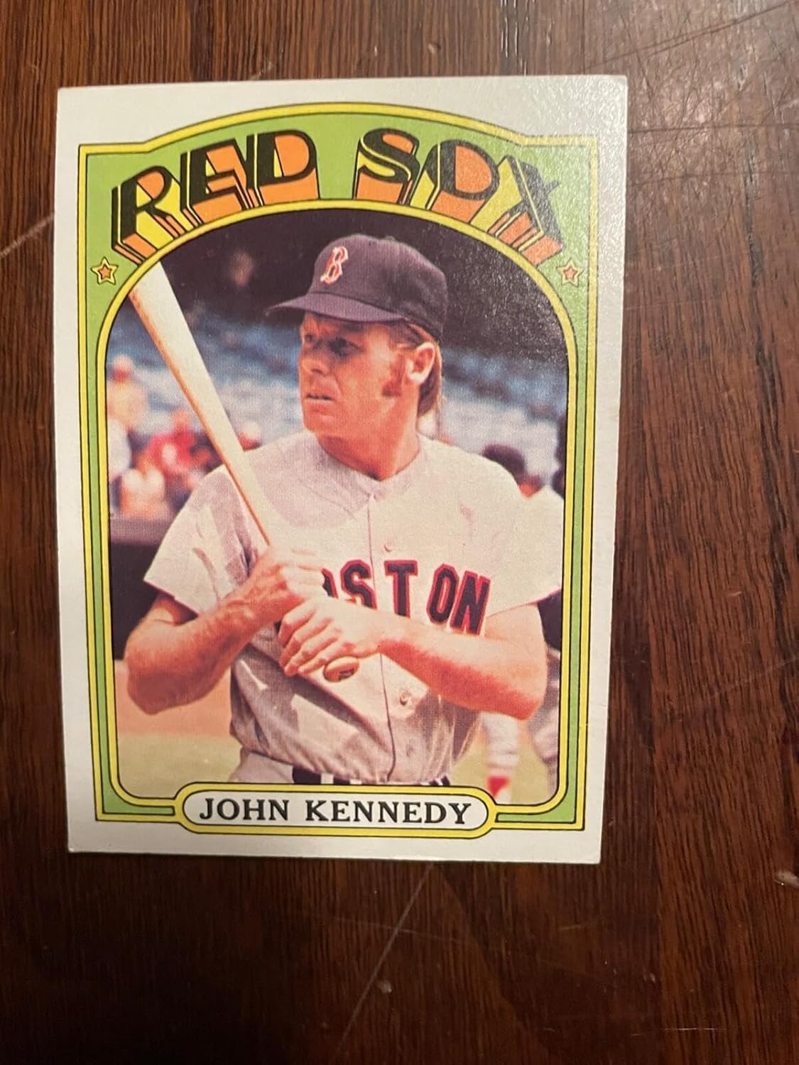 1972 Topps #674 John Kennedy Boston Sox Hi# Baseball Card Nm+ - Slabbed Baseball Cards